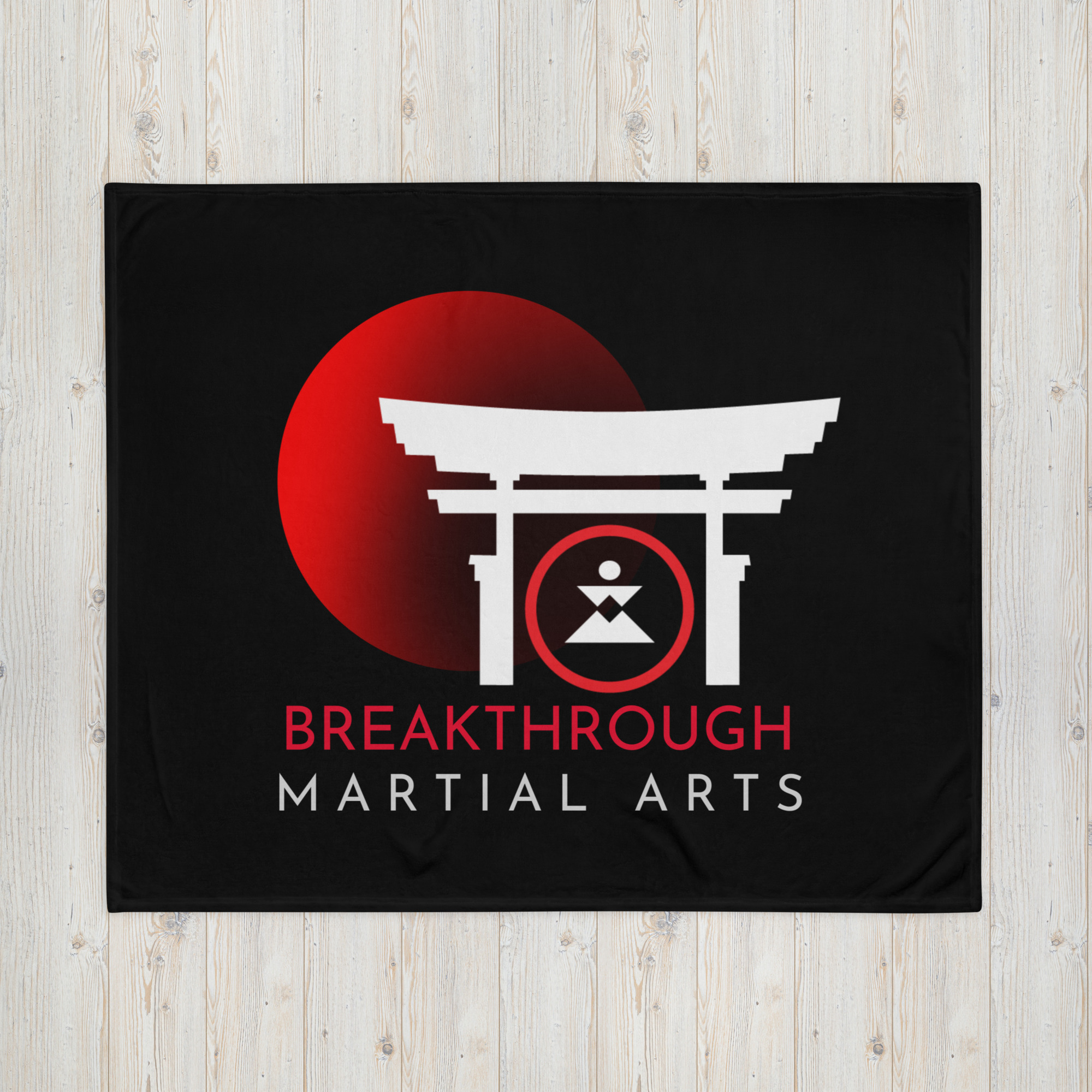 BMA Sunset Throw Blanket - Image 2